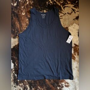 NWT Todd Snyder Made in LA Tank Top - Large Blue